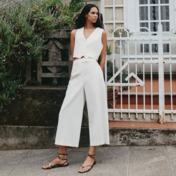 ZARA High Waist Culottes - Picture 3 of 8